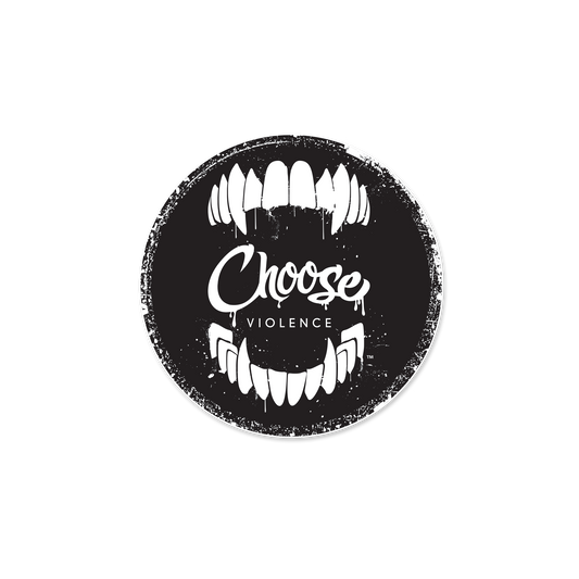 3x3” Choose Violence Sticker