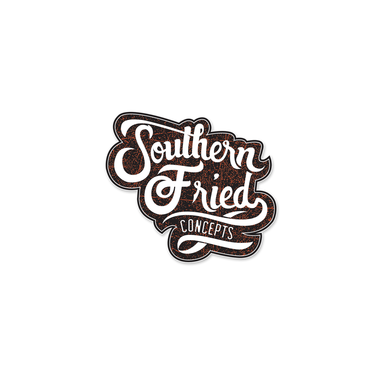 3x3” Southern Fried Concepts Logo Sticker