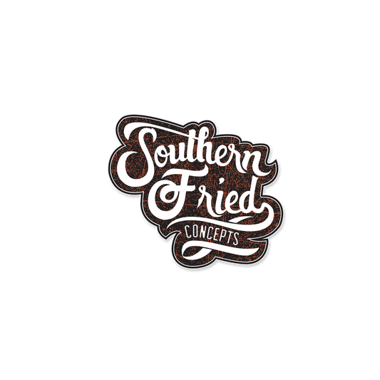 3x3” Southern Fried Concepts Logo Sticker